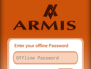 Webappmate Armis supporting visual on the Portfolio page