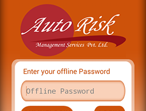Webappmate Auto Risk supporting visual on the Portfolio page