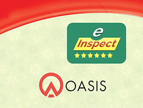 Webappmate Einspect Oasis Airtel supporting visual on the Portfolio page