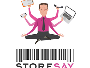 Webappmate Storesay Seller supporting visual on the Portfolio page
