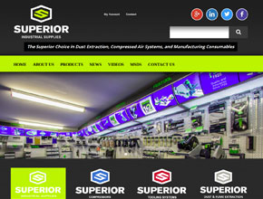 Webappmate Superiorsupplies supporting visual on the Portfolio page