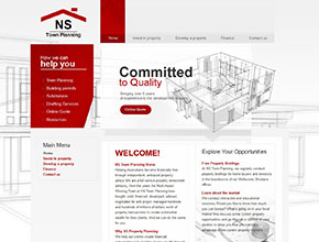 nstownplanning com au project â€” WebAppMate portfolio