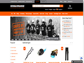 Stagefreakssmall supporting visual on the Portfolio page