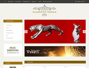glorifiedhomes com project â€” WebAppMate portfolio