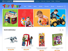 Webappmate Toyfort In supporting visual on the Portfolio page